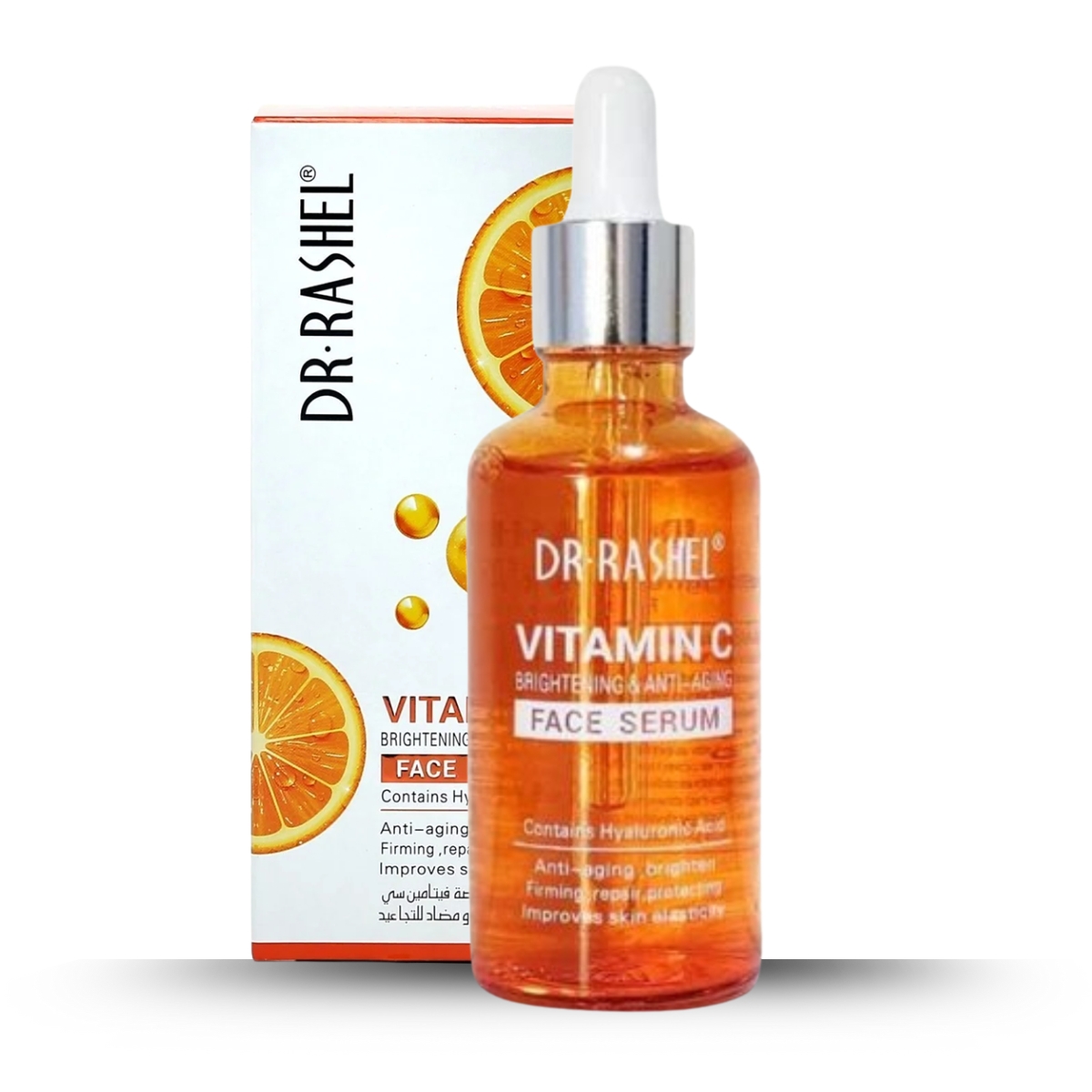 Dr Rashel Vitamin C Face Serum – Brightening, Anti-Aging & Dark Spot Removal Formula for Glowing Skin